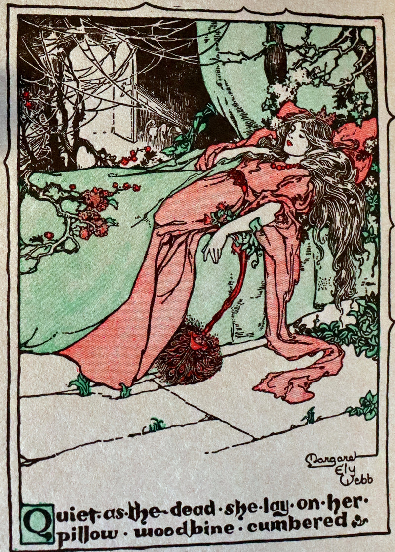 1909 Scarce First Edition - Old Fashioned Fairy Tales illustrated by Margaret Ely Webb.