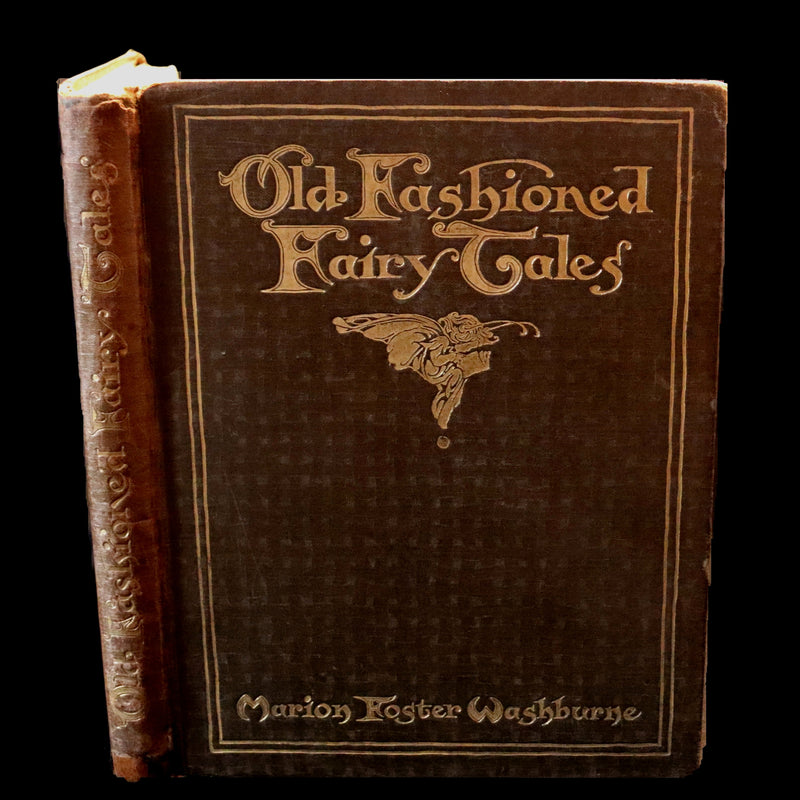 1909 Scarce First Edition - Old Fashioned Fairy Tales illustrated by Margaret Ely Webb.