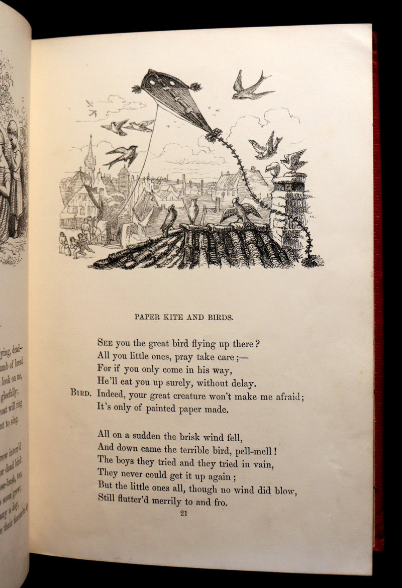 1858 Scarce First Edition - Picture Fables Drawn by Otto Speckter.