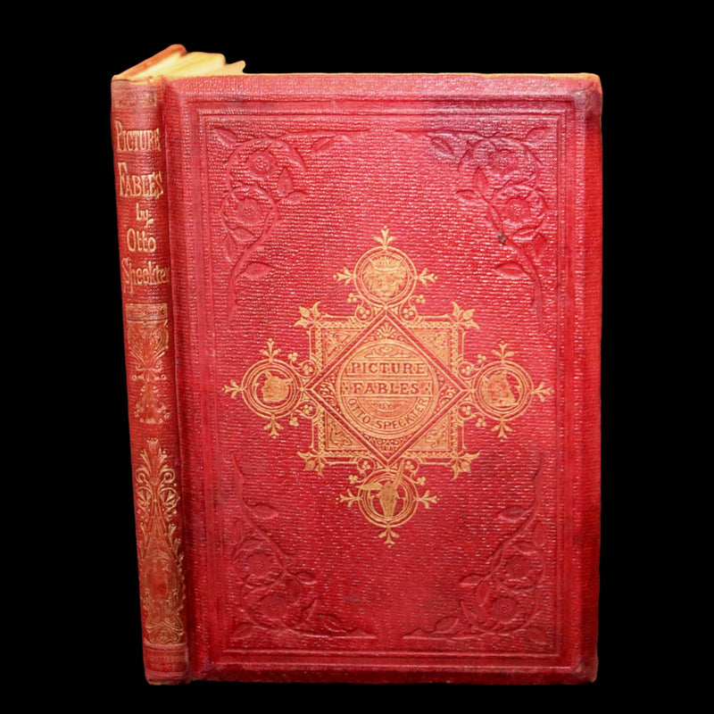 1858 Scarce First Edition - Picture Fables Drawn by Otto Speckter.