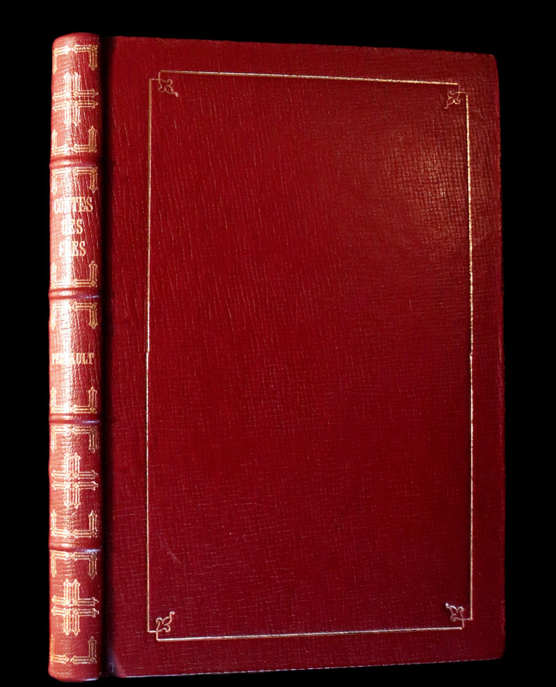 1900 Rare illustrated French Book ~ Contes des Fees -  Fairy Tales by Perrault published by Bedelet.