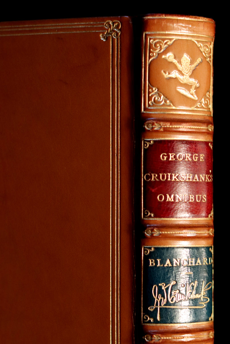 1842 First Edition bound by Root & Son - George Cruikshank's Omnibus.