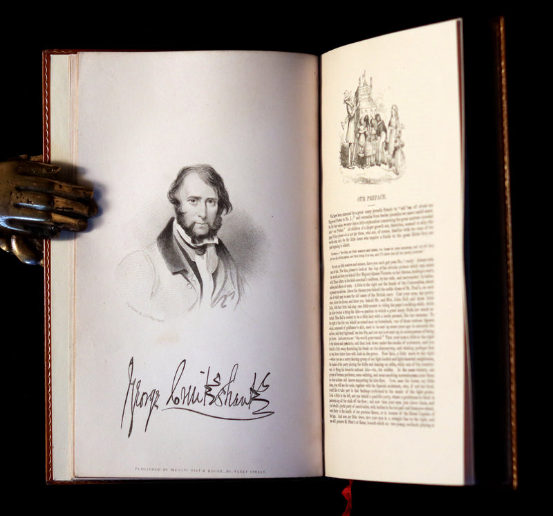 1842 First Edition bound by Root & Son - George Cruikshank's Omnibus.