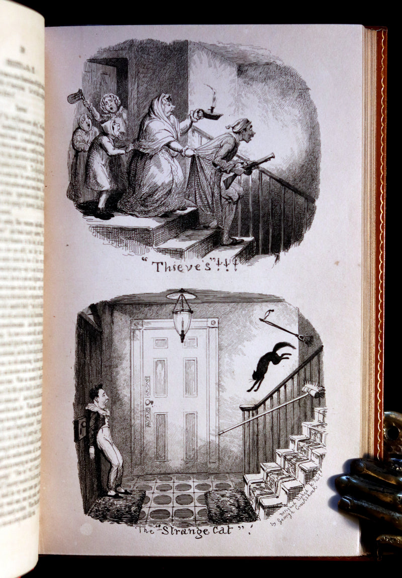 1842 First Edition bound by Root & Son - George Cruikshank's Omnibus.
