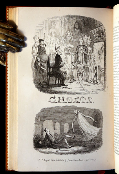 1842 First Edition bound by Root & Son - George Cruikshank's Omnibus.