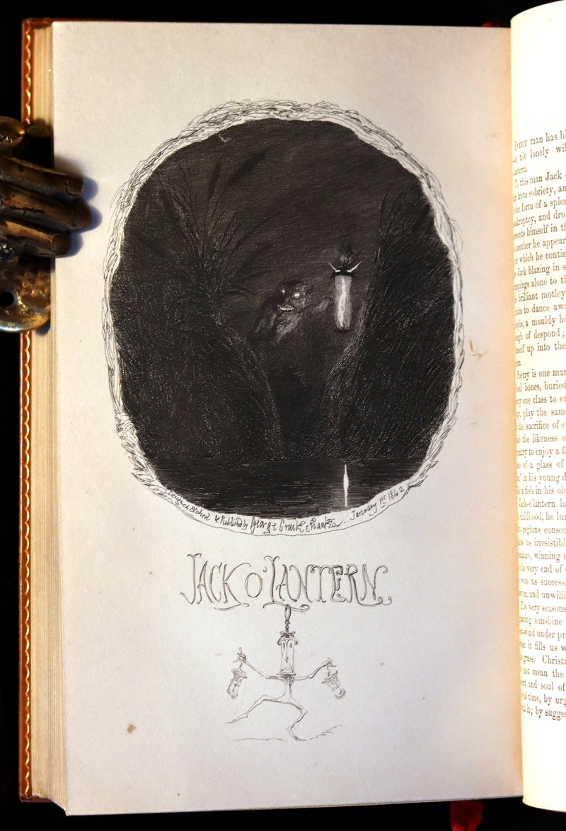 1842 First Edition bound by Root & Son - George Cruikshank's Omnibus.