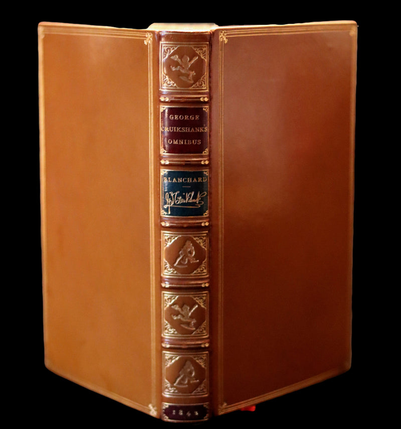 1842 First Edition bound by Root & Son - George Cruikshank's Omnibus.