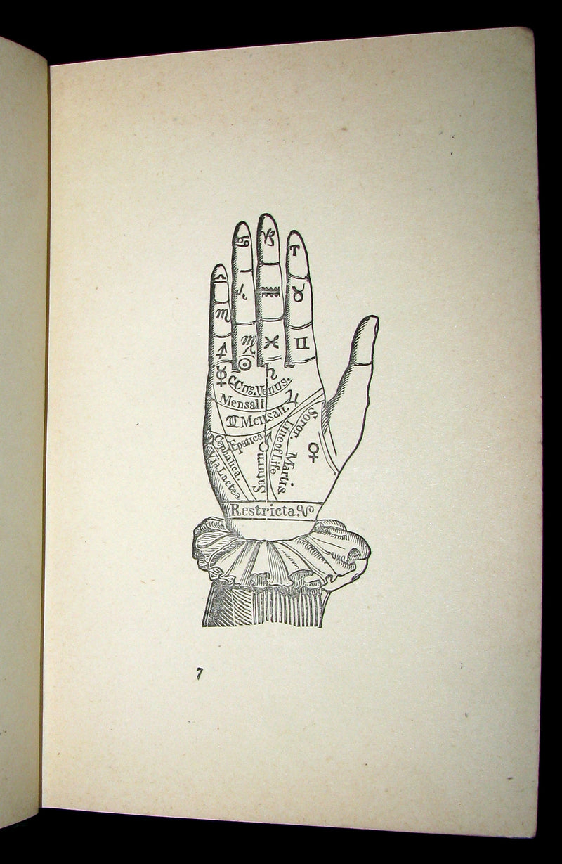 1880 Scarce Book - Up-to-Date PALMISTRY, Physiognomy and Fortune-telling by Noses.