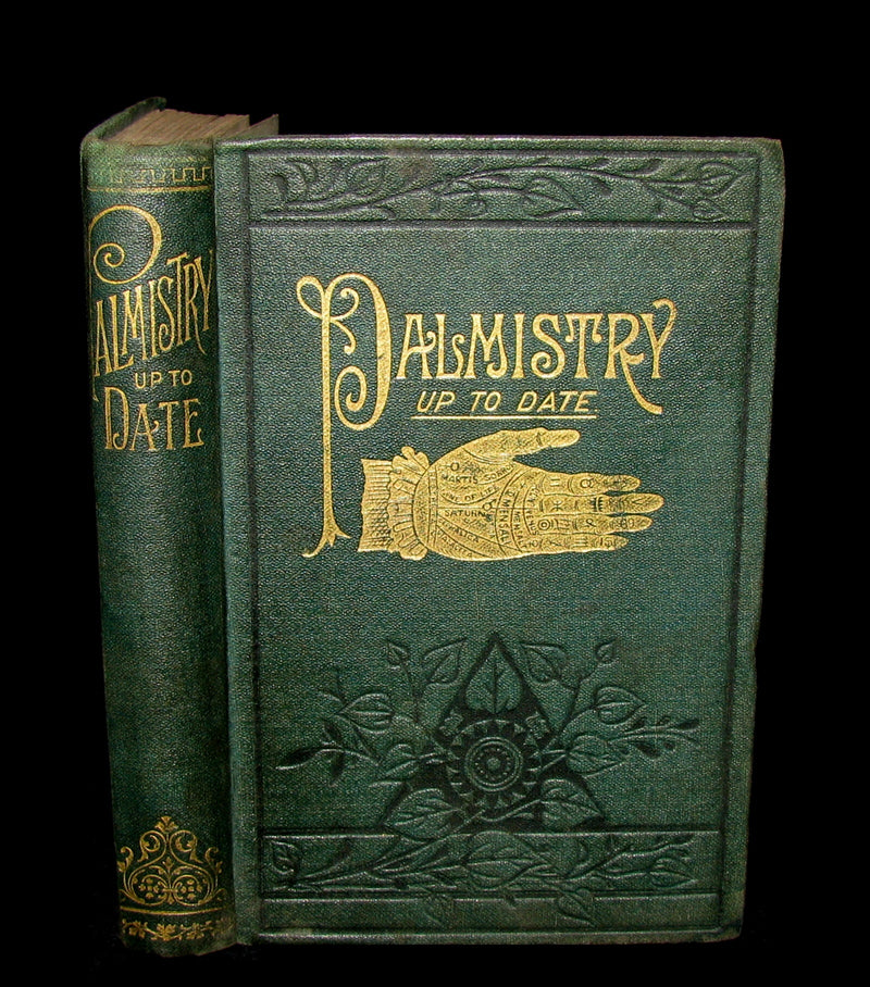 1880 Scarce Book - Up-to-Date PALMISTRY, Physiognomy and Fortune-telling by Noses.