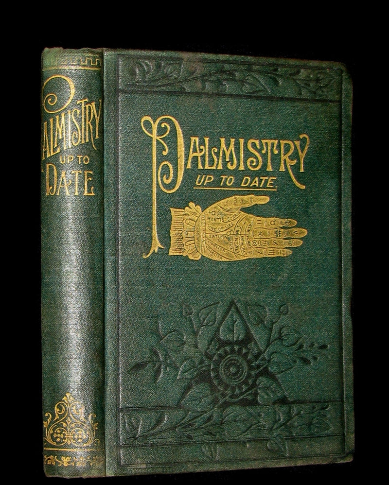 1880 Scarce Book - Up-to-Date PALMISTRY, Physiognomy and Fortune-telling by Noses.