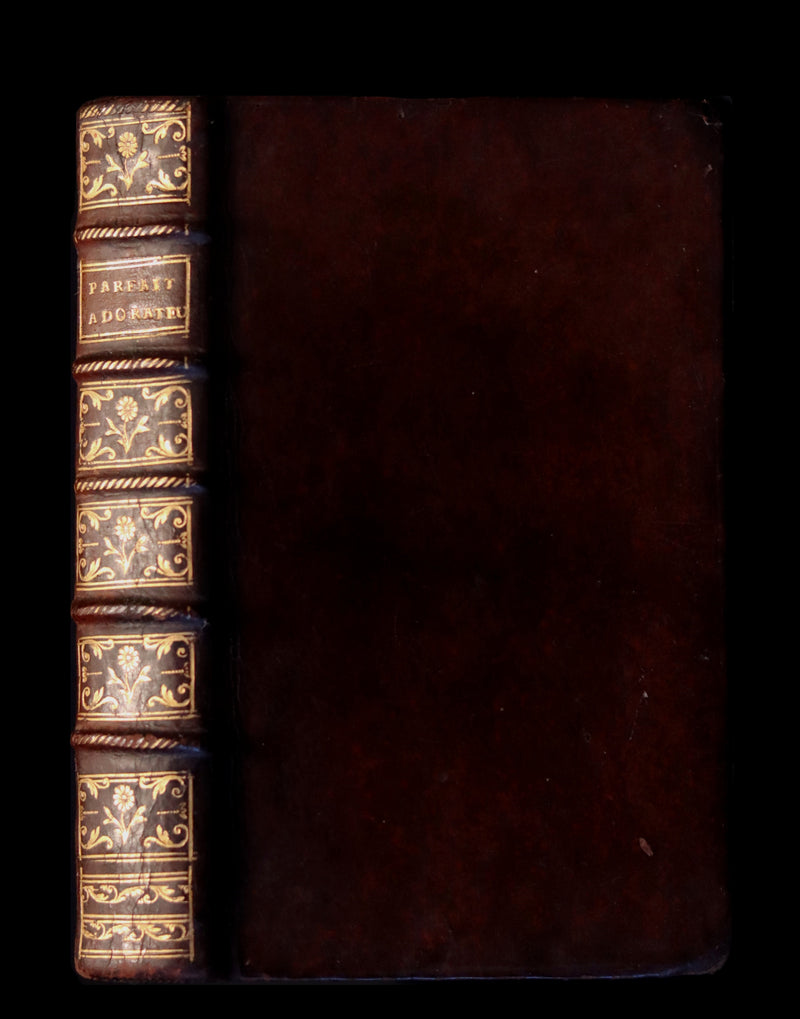1753 Scarce French Book - The Perfect Worshiper of the Sacred Heart of Jesus by Gabriel-Francois Nicollet. First Edition.