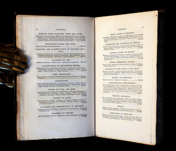 1845 Rare Victorian Book - THE PHILOSOPHY OF MYSTERY: or Ghosts, Fairy Mythology, Spectres, Demonology, ...