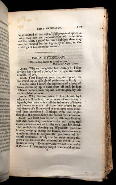 1845 Rare Victorian Book - THE PHILOSOPHY OF MYSTERY: or Ghosts, Fairy Mythology, Spectres, Demonology, ...