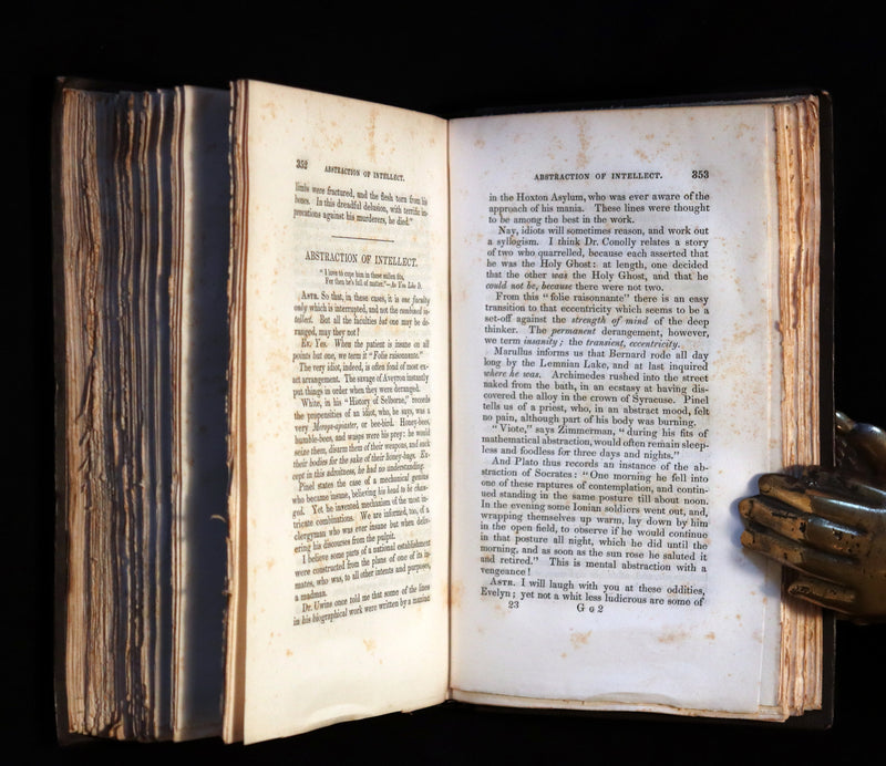 1845 Rare Victorian Book - THE PHILOSOPHY OF MYSTERY: or Ghosts, Fairy Mythology, Spectres, Demonology, ...