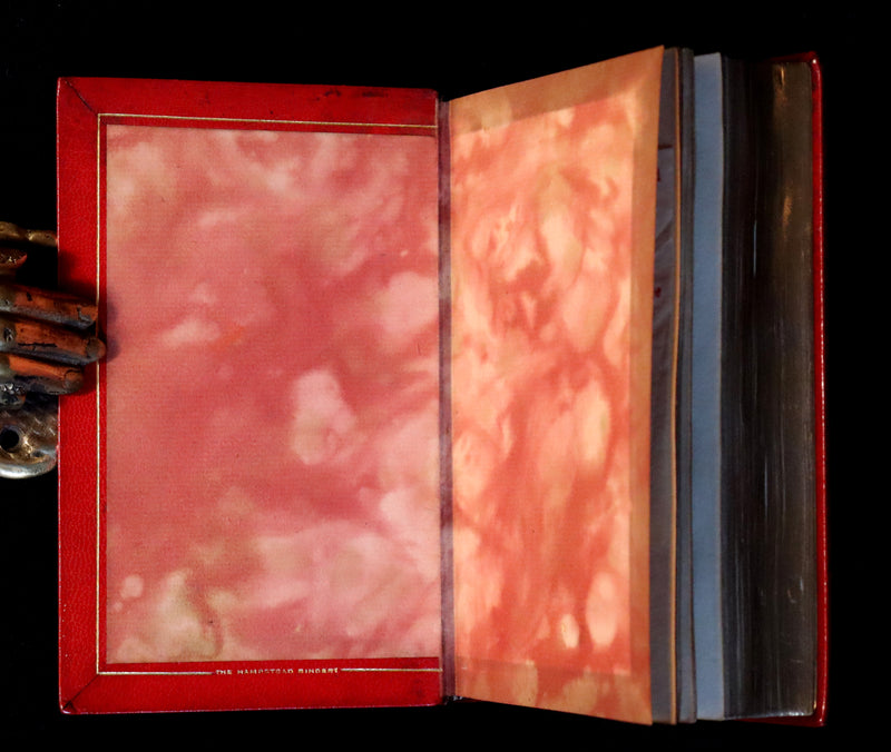 1830 1stED Book - bound by The Hampstead Bindery - Letters on Demonology & Witchcraft color illustrated by Cruikshank.