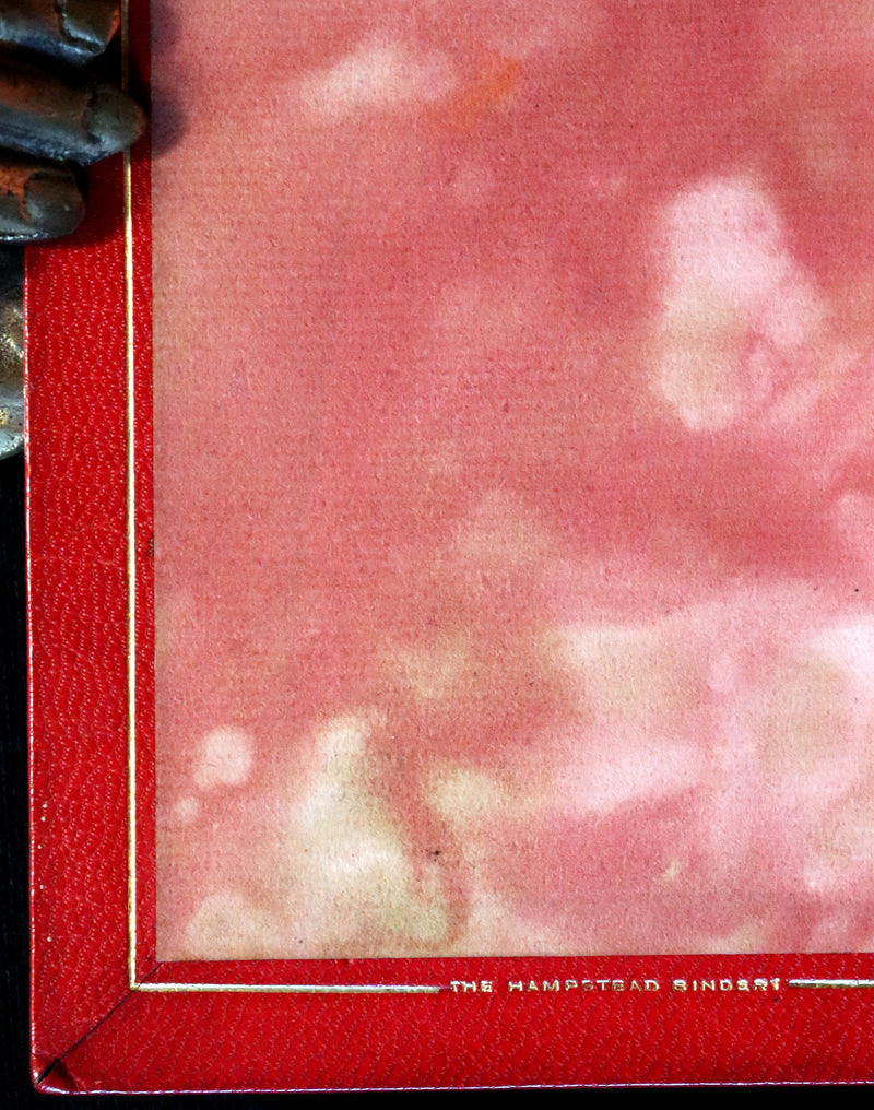 1830 1stED Book - bound by The Hampstead Bindery - Letters on Demonology & Witchcraft color illustrated by Cruikshank.