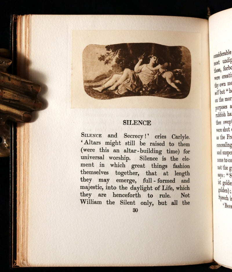 1913 Rare Illustrated Edition bound by Sangorski - The INNER BEAUTY - Spiritual essays by Maurice Maeterlinck.