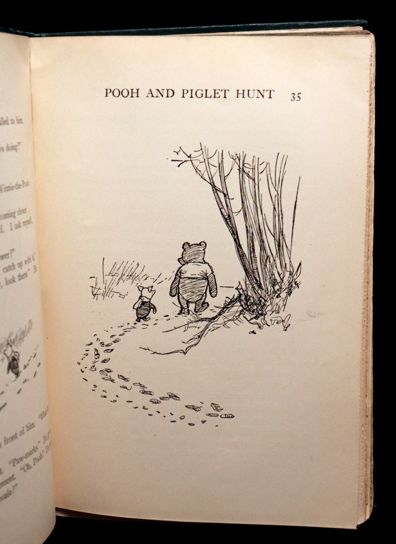 1926 Nice First Edition - A. A. Milne - WINNIE-THE-POOH Illustrated by Ernest H. Shepard.