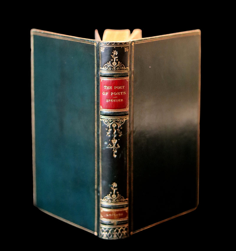 1890 Scarce Book - The Love Verse of Edmund Spenser bound by SANGORSKI & SUTCLIFFE.