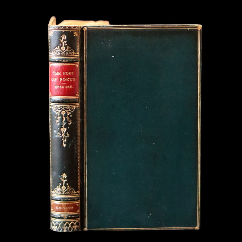 1890 Scarce Book - The Love Verse of Edmund Spenser bound by SANGORSKI & SUTCLIFFE.