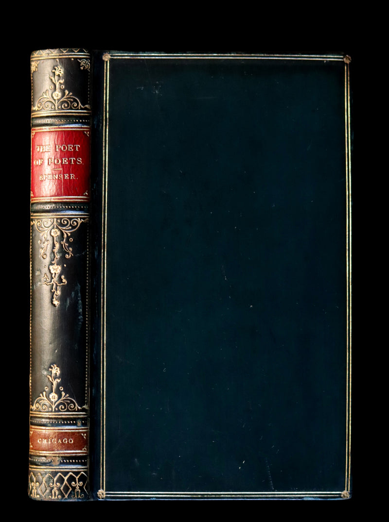 1890 Scarce Book - The Love Verse of Edmund Spenser bound by SANGORSKI & SUTCLIFFE.