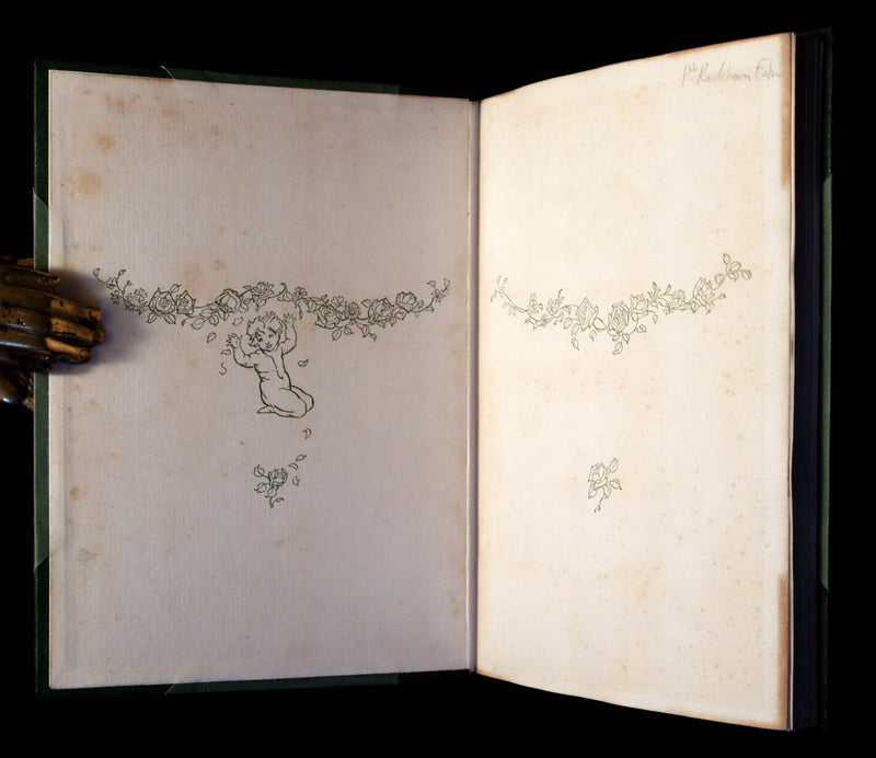 1918 Rare 1stED Book - The Springtide of Life by Swinburne illustrated by Arthur Rackham.