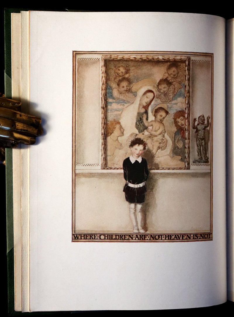 1918 Rare 1stED Book - The Springtide of Life by Swinburne illustrated by Arthur Rackham.