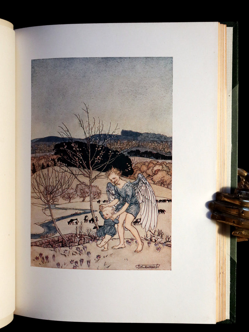 1918 Rare 1stED Book - The Springtide of Life by Swinburne illustrated by Arthur Rackham.