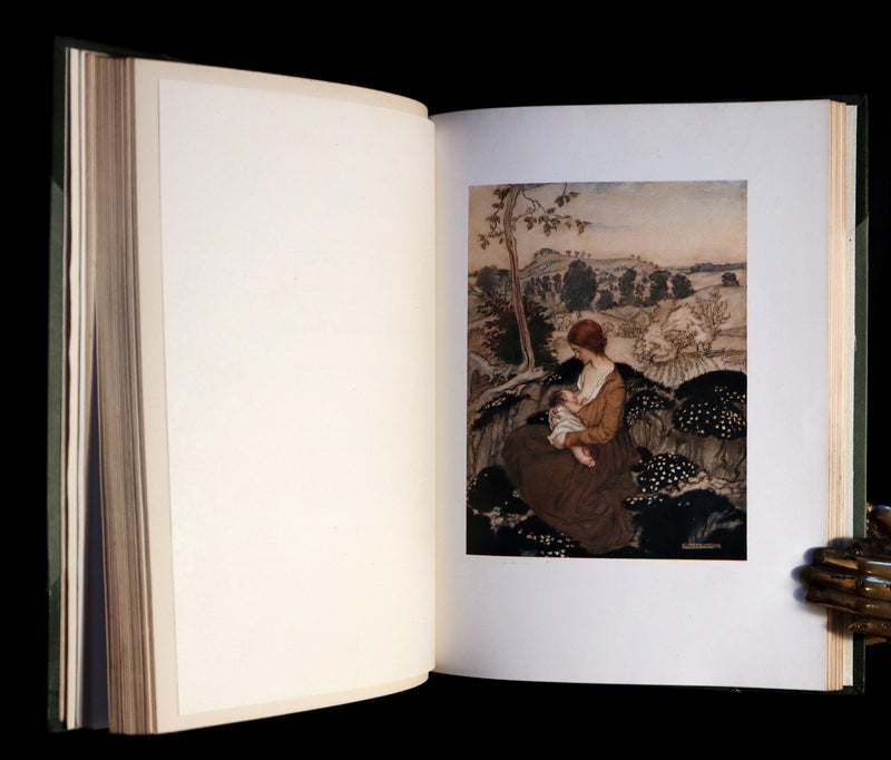 1918 Rare 1stED Book - The Springtide of Life by Swinburne illustrated by Arthur Rackham.