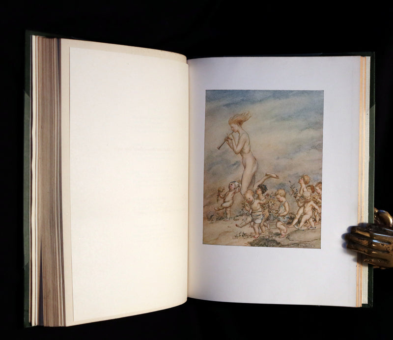 1918 Rare 1stED Book - The Springtide of Life by Swinburne illustrated by Arthur Rackham.