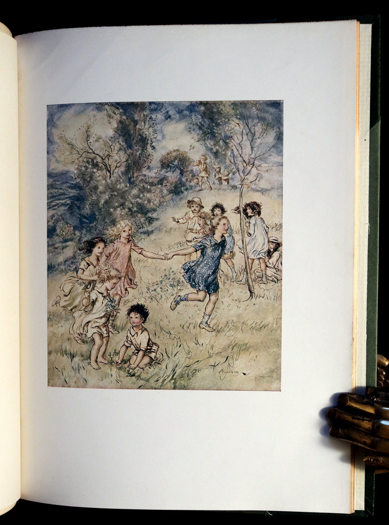 1918 Rare 1stED Book - The Springtide of Life by Swinburne illustrated by Arthur Rackham.