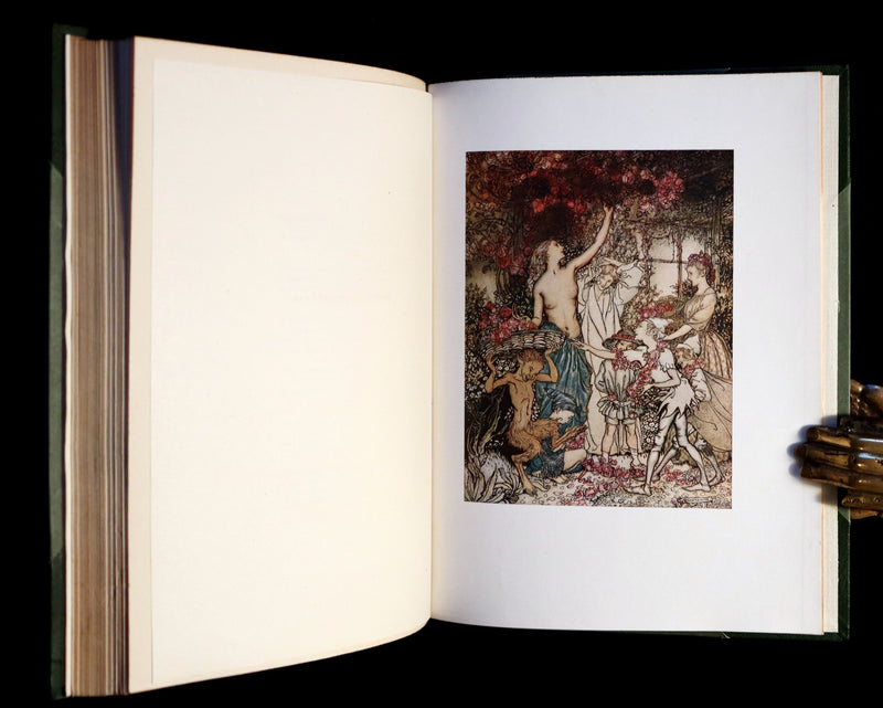 1918 Rare 1stED Book - The Springtide of Life by Swinburne illustrated by Arthur Rackham.