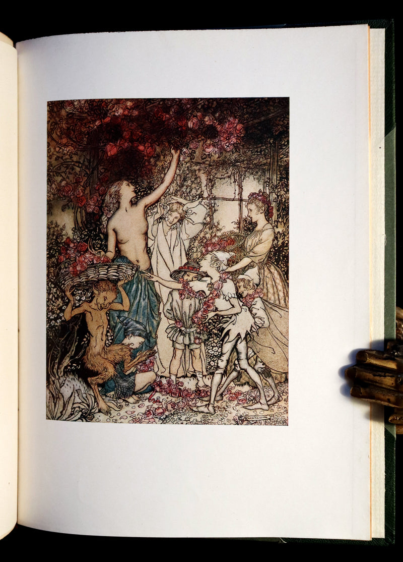 1918 Rare 1stED Book - The Springtide of Life by Swinburne illustrated by Arthur Rackham.