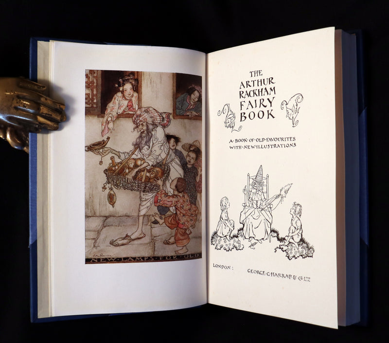 1933 Rare First Edition - The Arthur RACKHAM Fairy Book. Color Illustrated.
