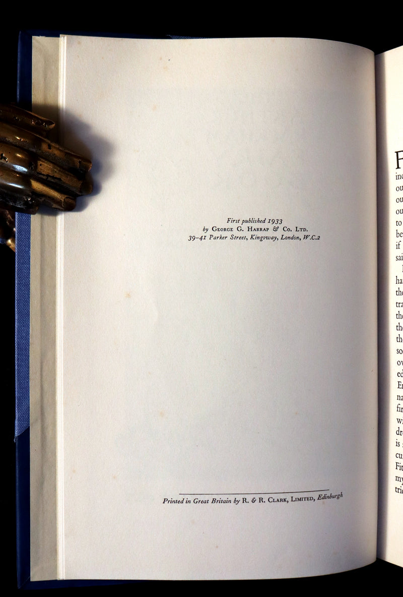 1933 Rare First Edition - The Arthur RACKHAM Fairy Book. Color Illustrated.