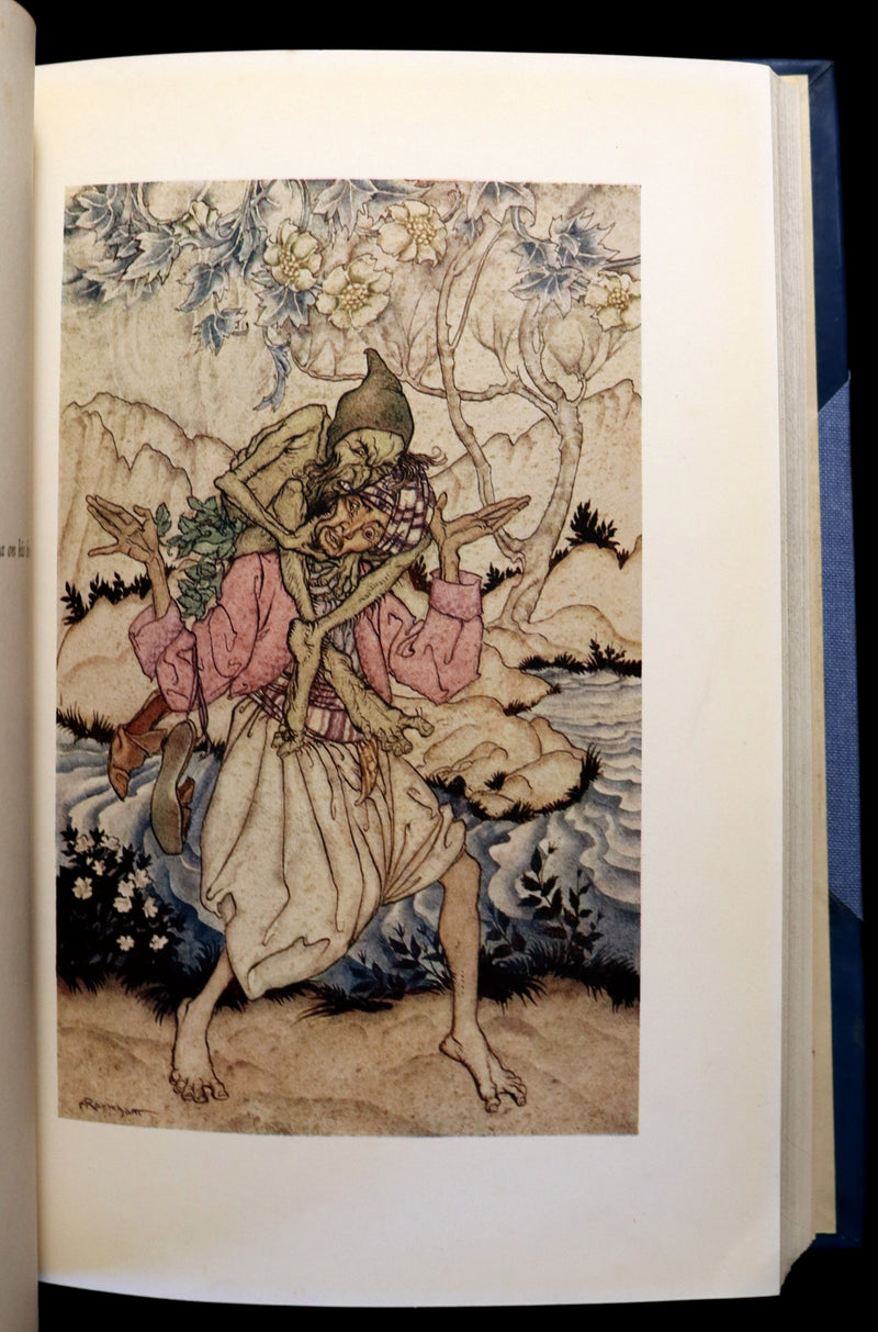 1933 Rare First Edition - The Arthur RACKHAM Fairy Book. Color Illustrated.