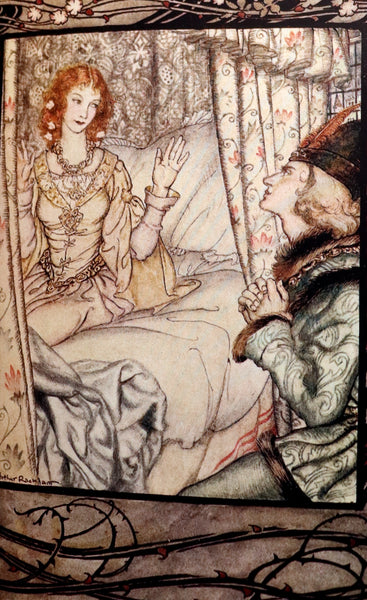 1933 Rare First Edition - The Arthur RACKHAM Fairy Book. Color Illustrated.