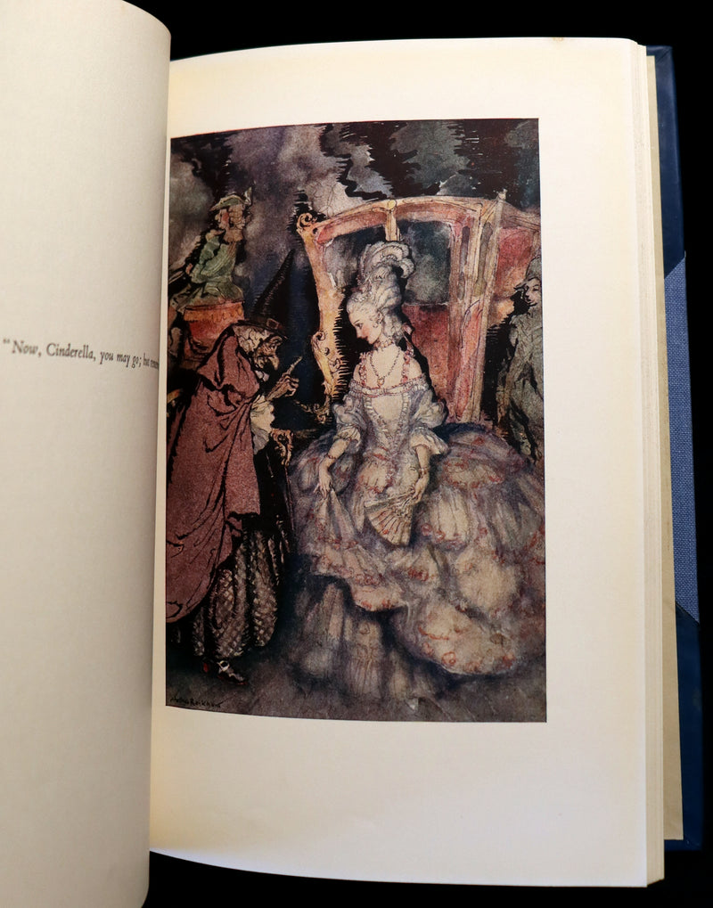 1933 Rare First Edition - The Arthur RACKHAM Fairy Book. Color Illustrated.