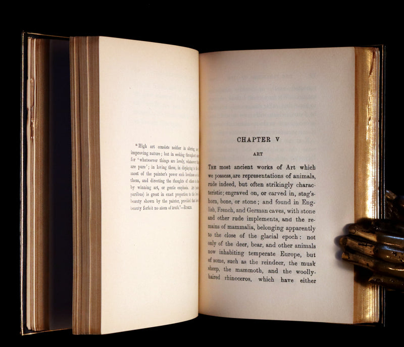 1921 Rare Book - The PLEASURES OF LIFE by John Lubbock, 1st Baron Avebury & bound by Sangorski & Sutcliffe.