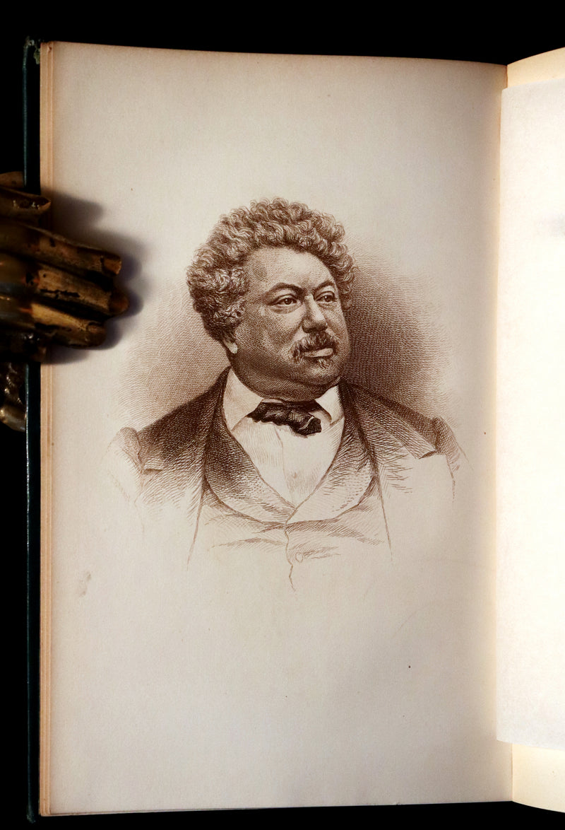 1889 Rare Book set - The Three Musketeers by Alexandre Dumas.