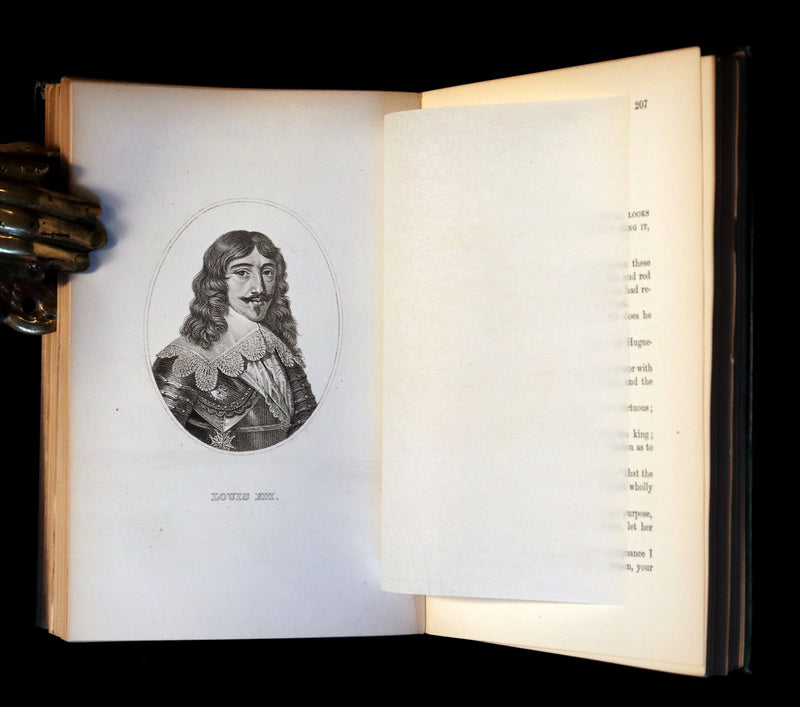 1889 Rare Book set - The Three Musketeers by Alexandre Dumas.