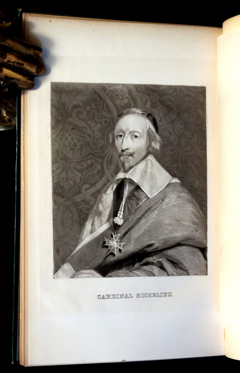1889 Rare Book set - The Three Musketeers by Alexandre Dumas.