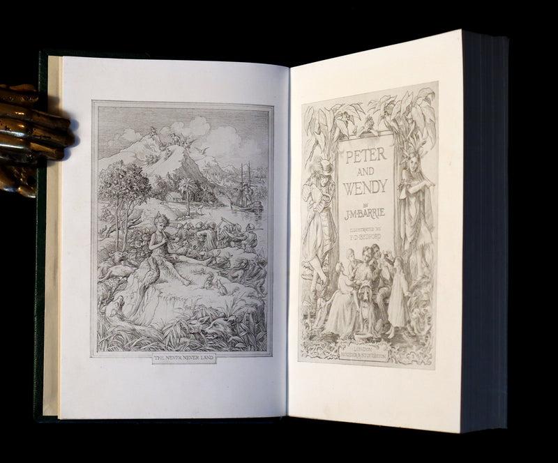 1911 Rare 1st UK Edition Book - Peter Pan - Peter and Wendy by James Matthew Barrie.