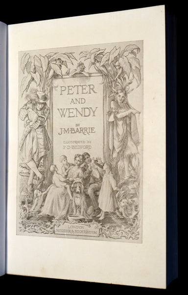 1911 Rare 1st UK Edition Book - Peter Pan - Peter and Wendy by James Matthew Barrie.