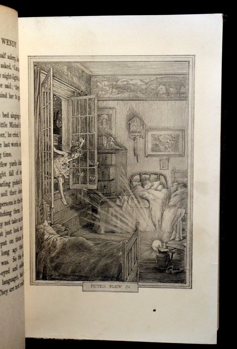 1911 Rare 1st UK Edition Book - Peter Pan - Peter and Wendy by James Matthew Barrie.