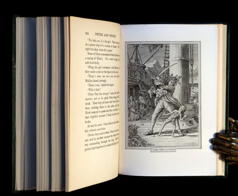 1911 Rare 1st UK Edition Book - Peter Pan - Peter and Wendy by James Matthew Barrie.