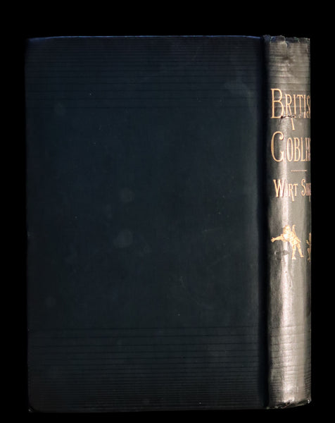 1881 Rare First US Edition - BRITISH GOBLINS : Welsh Folk-lore, Fairy Mythology, Legends & Traditions.