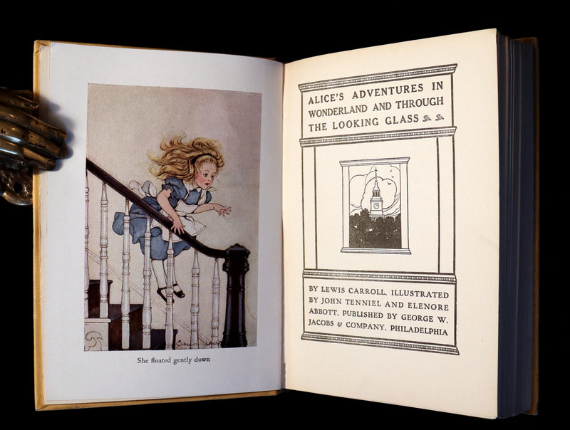 1920 Rare Jacobs Edition - Alice's Adventures in Wonderland illustrated by Elenore Abbott.