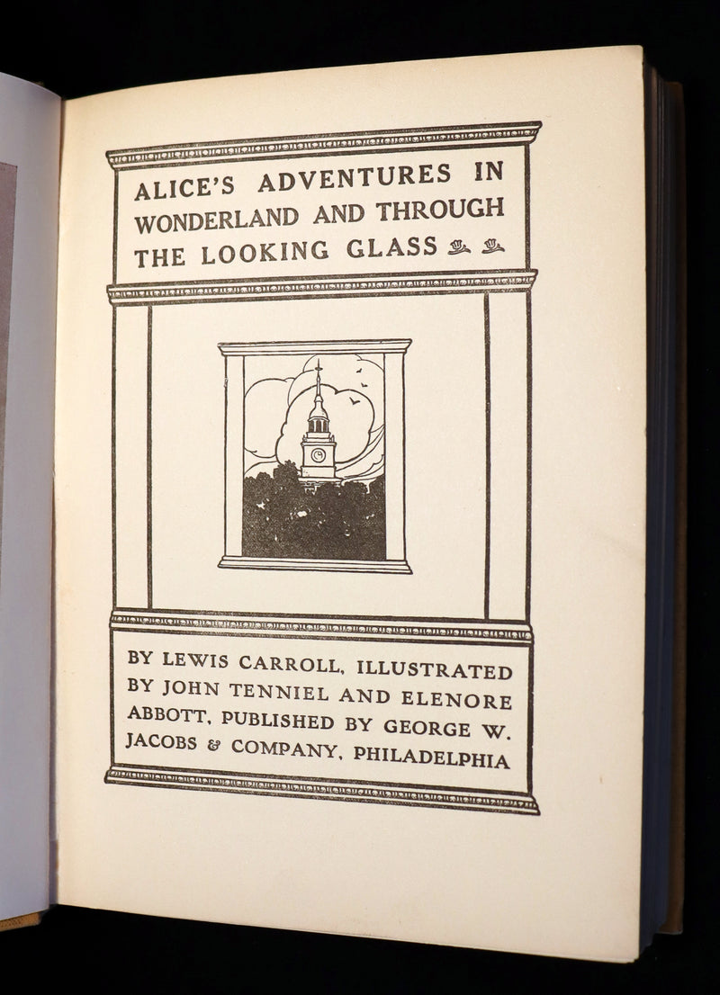1920 Rare Jacobs Edition - Alice's Adventures in Wonderland illustrated by Elenore Abbott.