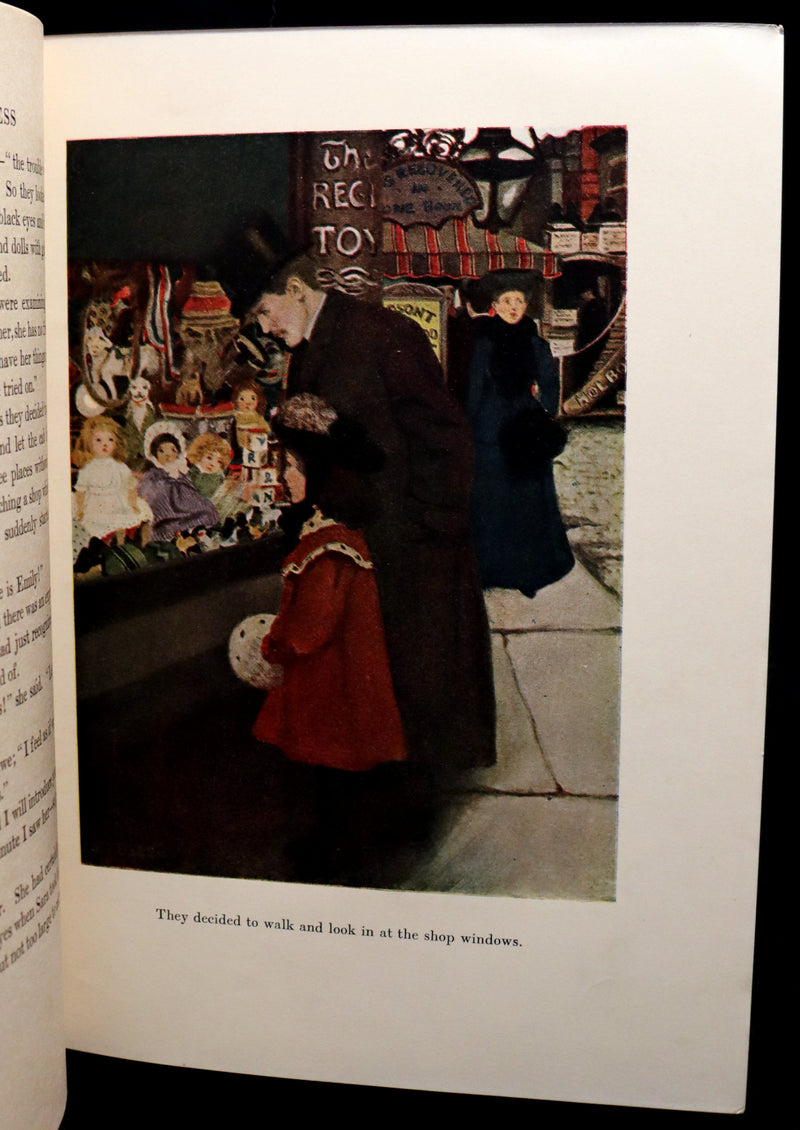 1905 Scarce 1stED Book - A LITTLE PRINCESS by Frances Hodgson Burnett illustrated by Ethel Franklin Betts Bains.